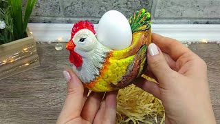 К Пасхе своими руками курочка.Поделки на Пасху.Мастер-класс.Easter crafts.DIY.