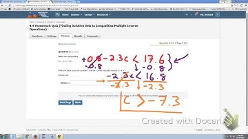 4.4 (Multi-Step inequalities)