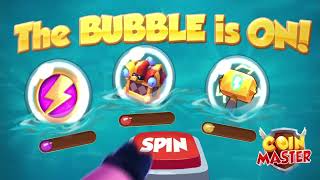 NEW to Coin Master: THE BUBBLE IS LIVE! Are YOU ready to win? 💦  Villages 120+ screenshot 5