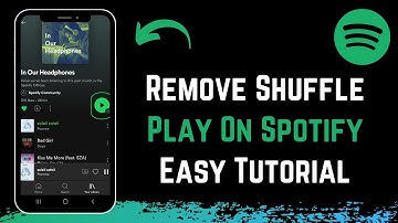 How to Remove Shuffle Play on Spotify !