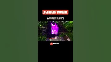 Realistic Minecraft (Minecraft) [ Nether portal ] #shorts #minecraft #steve #notch #herobrine #alex