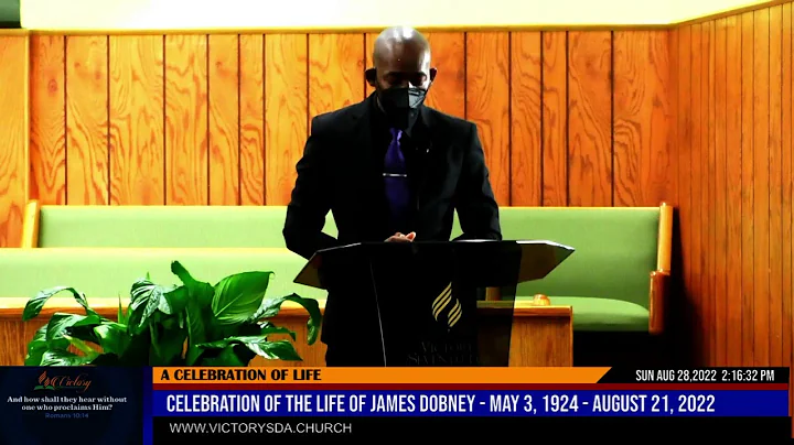 CELEBRATION OF THE LIFE OF JAMES DOBNEY