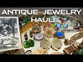 Antique Jewelry Haul! Victorian, Deco, Mid Century and more.