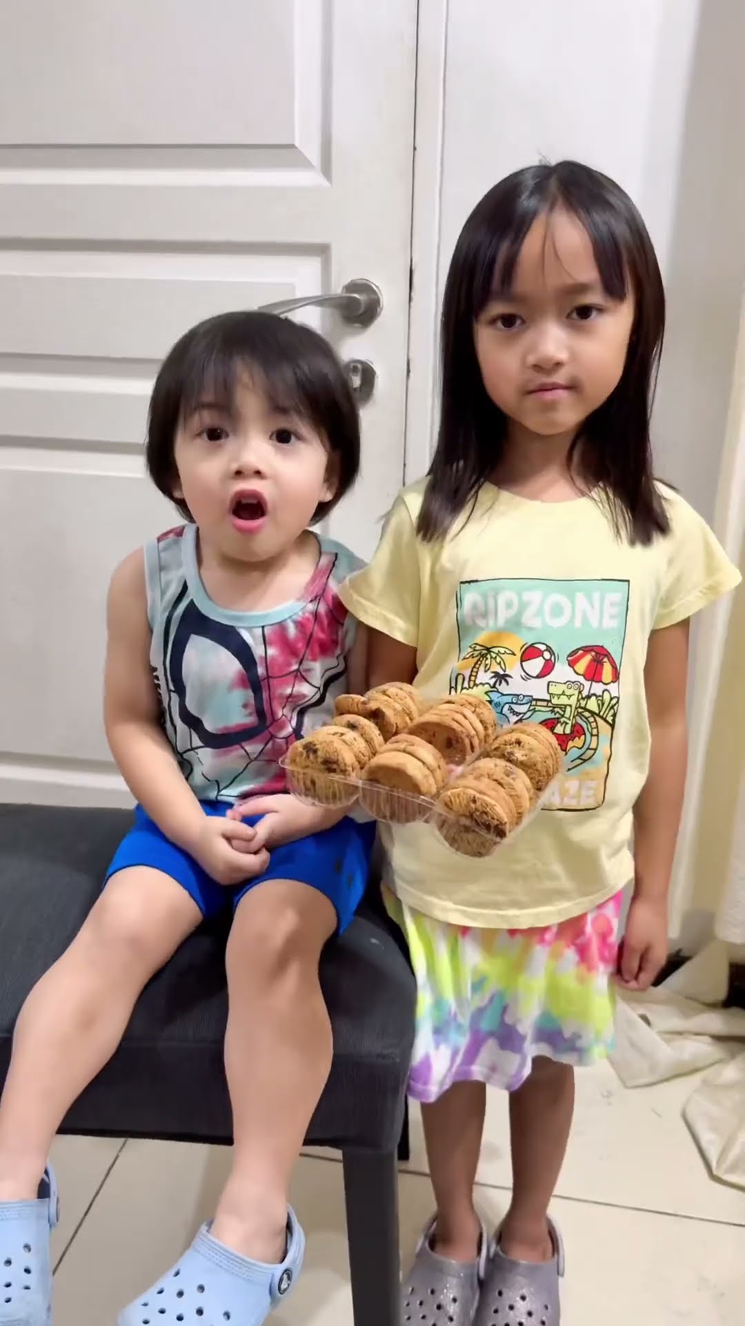 Sister pranks baby brother ?????✅❤️?