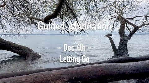 Dec 4th: Letting Go - Daily Meditations: the Language of Letting Go| Melody Beattie