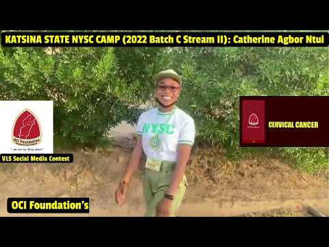 VLS 11 KATSINA: Catherine Agbor Ntui, NYSC Corps Member, 2022 Batch C, Stream II on CerviBreast App