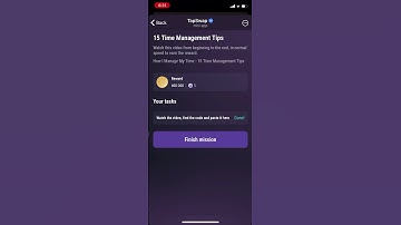 TapSwap video code | 15 Time Management Tips | 17th August