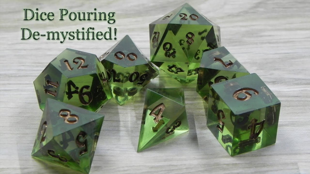 Resin-ating Through Art: Dice Pouring De-mystified!