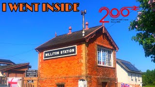 I went inside Williton signal box