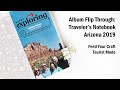 Arizona Vacation Traveler's Notebook  | Feed Your Craft | Tourist Mode | Flip Through