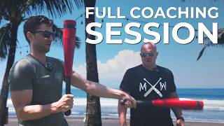 How I Teach Double Club to Someone Who Has Never Tried It