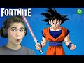 Goku Gets a Lightsaber in Fortnite on HobbyGaming