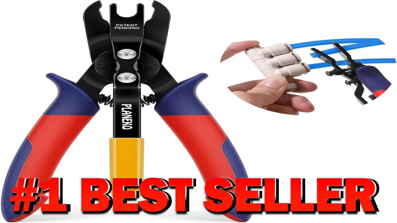 PLANEKO Air Line Pliers Push to Connect Fitting Disconnect Tool for 1 4" - B0F4D6M31Q