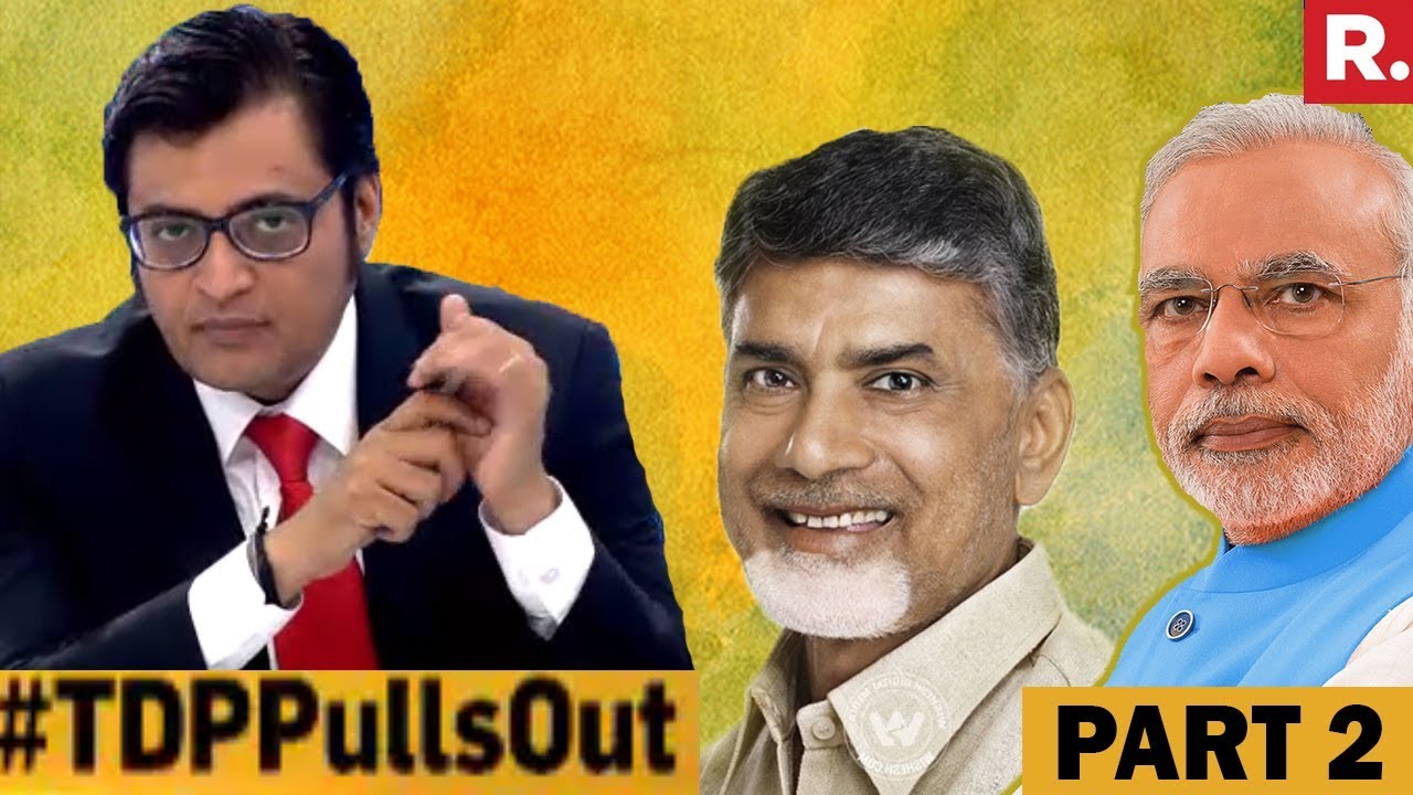 BJP VS TDP Over Special Category Status | Part 2 | The Debate With Arnab Goswami