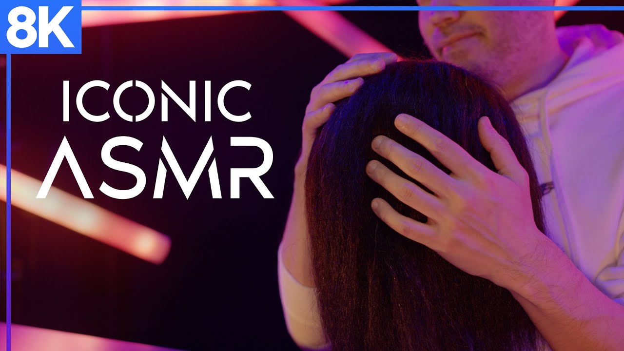 ICONIC ASMR 💆‍♂️ Head Massage / Scalp Scratching | Cinematic 8K, Binaural