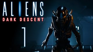 Зверь в клетке ⬛️ Прохождение Aliens: Dark Descent #1 [Кошмар]