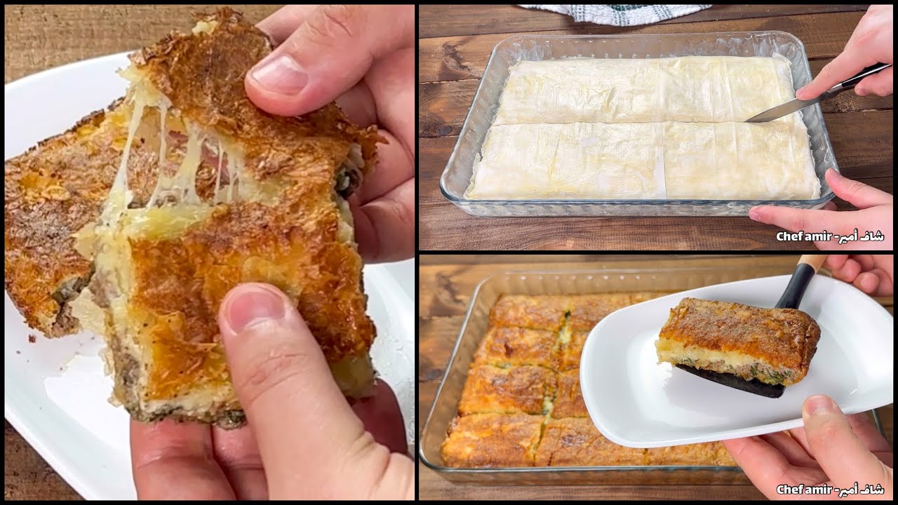 لعشاق المملحات هادي الوصفة ليكم😍كمية كبيرة في وقت قياسي بحشوة بزاااف بنين وصفة سهلةو سريعة