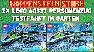 Ich habe ihn 2 x gekauft 🙈 Lego® 60337 Personenzug Review und Testfahrt im Garten screenshot 4