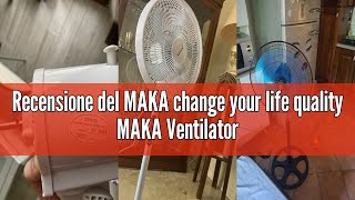 Recensione Del Maka Change Your Life Quality Maka Ventilatore A Piantana Potente, Ventilatore Metall