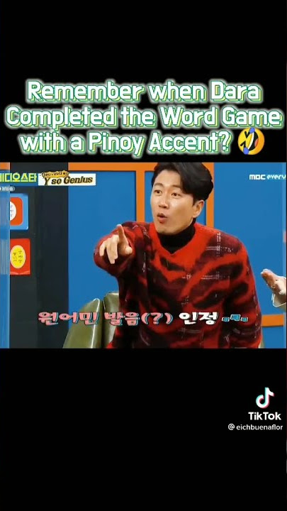 Sandara Park's Pinoy Accent 🇵🇭😄