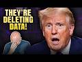 HOW IS THIS LEGAL!? Trump CAUGHT DELETING Federal Evidence Of His Failures!!