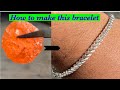 silver twisted bracelet making | old bracelet to new design bracelet | silver bracelet making