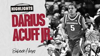 Darius Acuff Jr. | 2025-26 Season Highlights | Arkansas