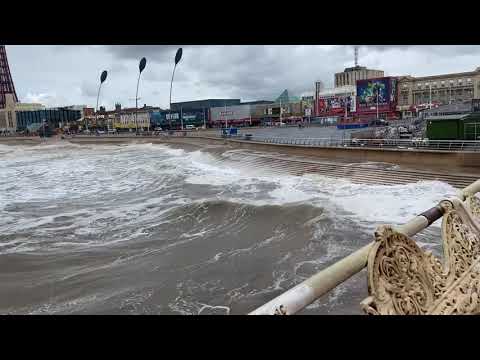 #view of the sea side# sea side in Blackpool uk#purple joy summer #view of the sea side# sea side in Blackpool uk#purple joy summer
