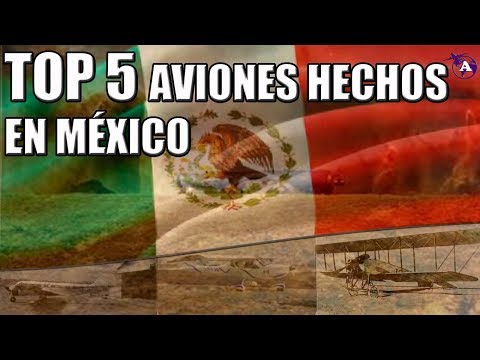 🚀 TOP 5 AVIONES HECHOS EN MÉXICO 🛫💪