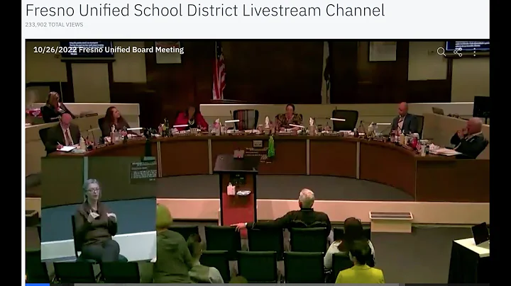 FUSD-School Board Meeting 10 26 22 - Citizen Alici...