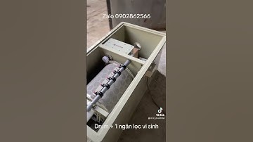 Máy lọc nước hồ cá koi drum filter
