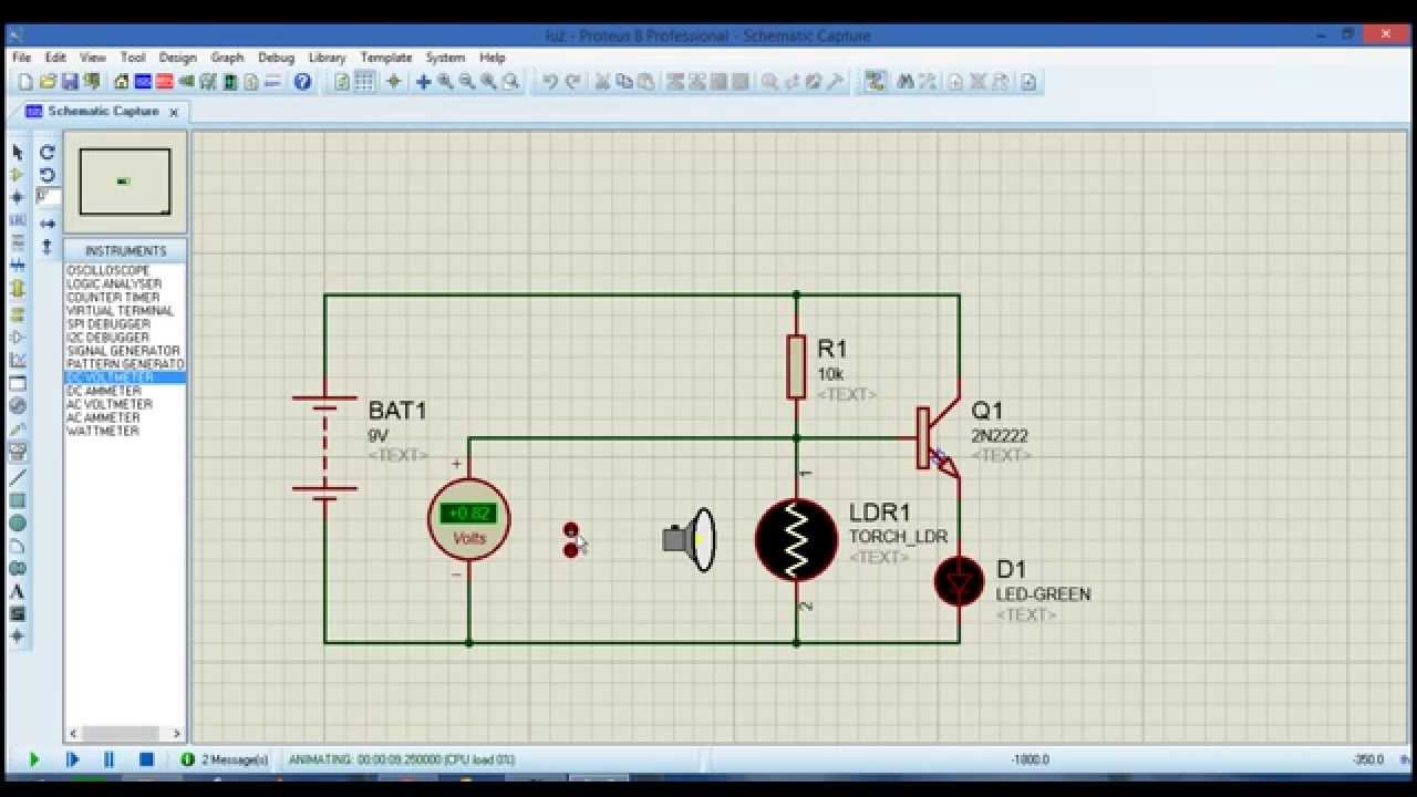 ir sensor in proteus library