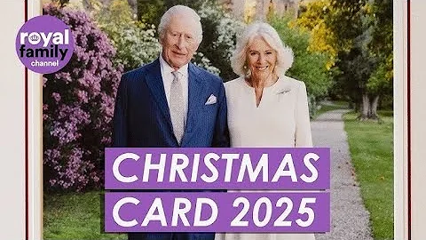 King Charles and queen Camila revealed their Christmas card 2025