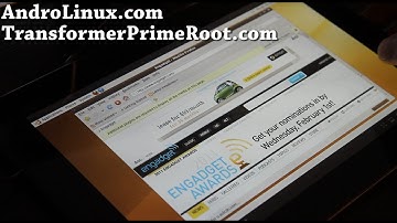 How to Install Ubuntu Linux on Transformer Prime Android Tablet!