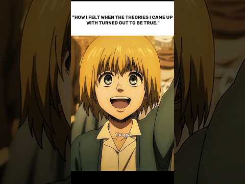 How I felt 😎 #100k #swagie #dreamy #aura #armin #attackontitan #anime #edit