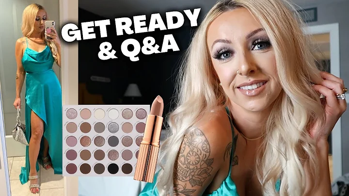 GET READY WITH ME FOR A WEDDING WHILE I ANSWER YOU...