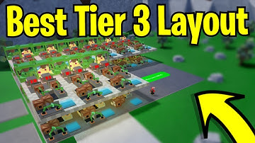 Best Tier 3 Layout In Factory Simulator (Roblox)