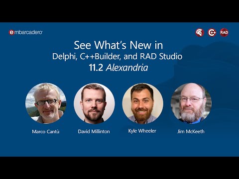 See What's New in Delphi, C++Builder, and RAD Studio 11.2 Alexandria