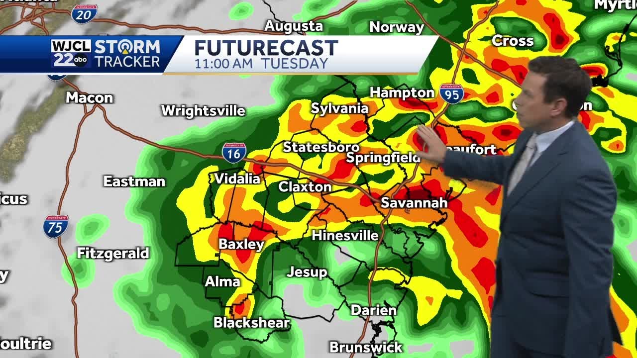 Hurricane Debby to bring heavy rain to Georgia - YouTube