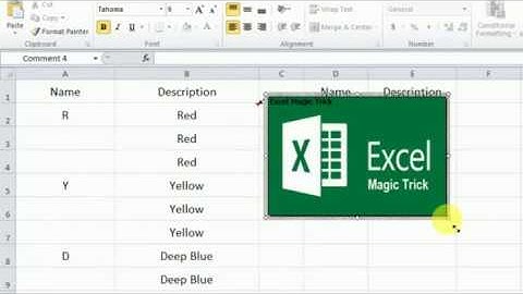 How to Format Comments into Microsoft Excel || by Training Video