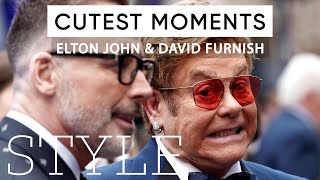 Elton John and David Furnish's cutest moments | The Sunday Times Style