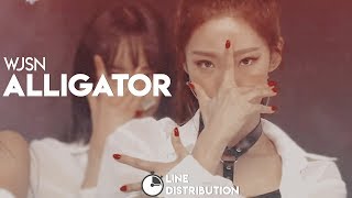 WJSN (우주소녀) – Alligator (Monsta X)  | Line Distribution / Cover