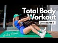 20minute total body workout with dumbbells ashley freeman