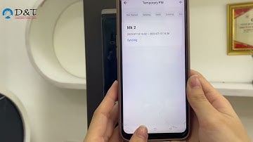 [ J02 ] Kết nối app Tuy A với khoá thông minh KEYSON