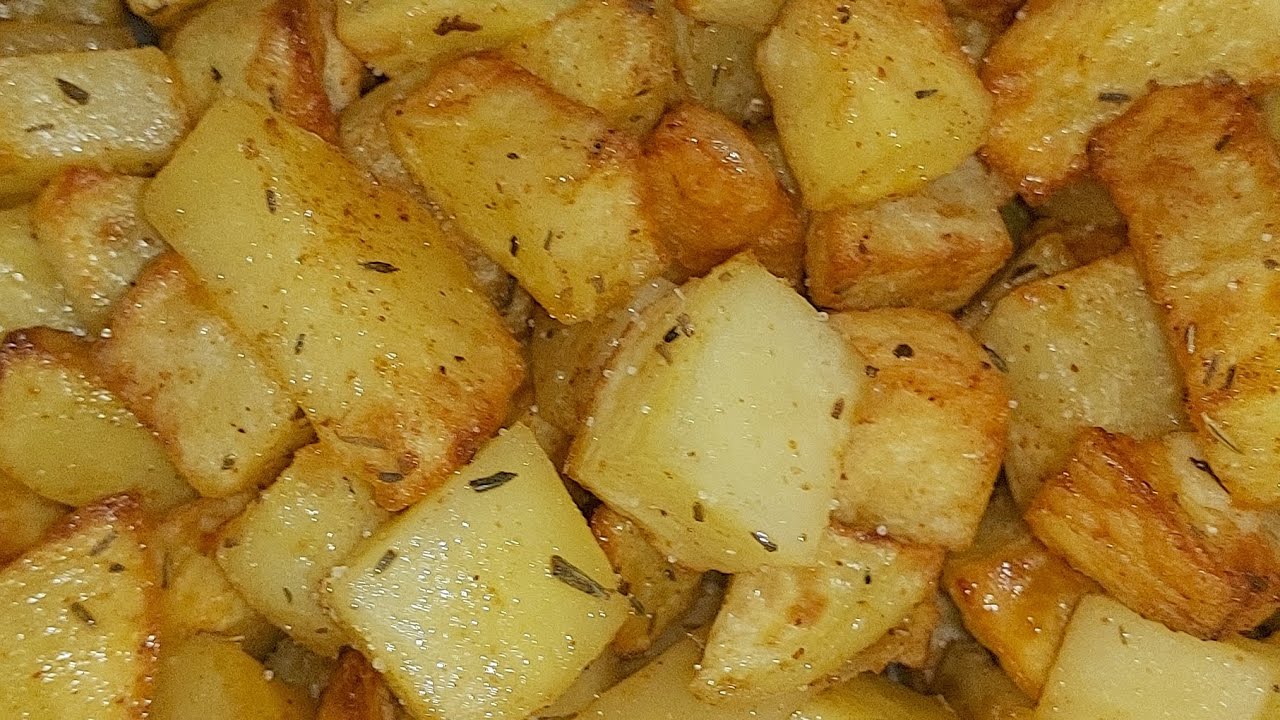 pomme de terre à la friteuse sans huile - YouTube