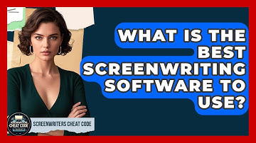 What Is The Best Screenwriting Software To Use? - Screenwriter