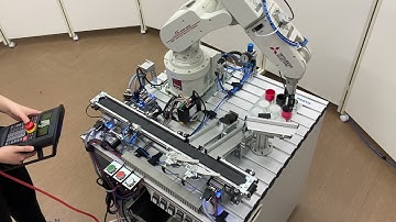 Festo MPS Robot station Palletizing