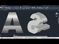 Double letters in single object using autocad