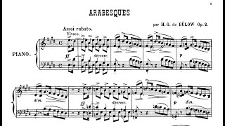 Hans von Bülow - Arabesques en forme de variations sur un thême favori de l'opéra 'Rigoletto', Op.2