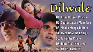 Dilwale Movie All Songs | Ajay Devgan, Twinkle Khanna, Suniel Shetty | 90&#39;s Hits | Filmy Jukebox